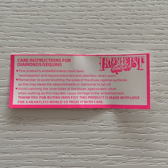 ❤️ NEW ‘My Shining Heart’ Shoes by IRON FIST ❤️ - Picture 10 of 14